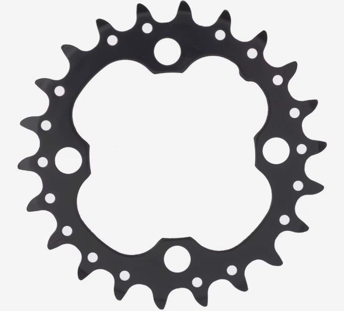 Shimano kettingblad fc-m672 deore 22t 64mm zwart y1nw22000