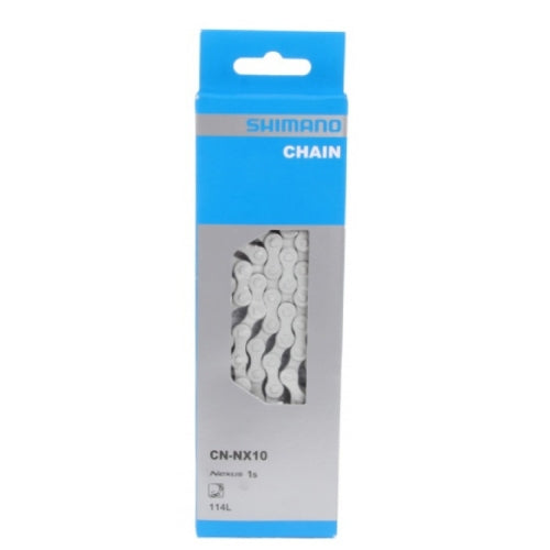 Shimano Nexus CN-NX10 ECNNX10C114 - Stadsfietsketting 1 2 x 1 8, 114 schakels, grijs