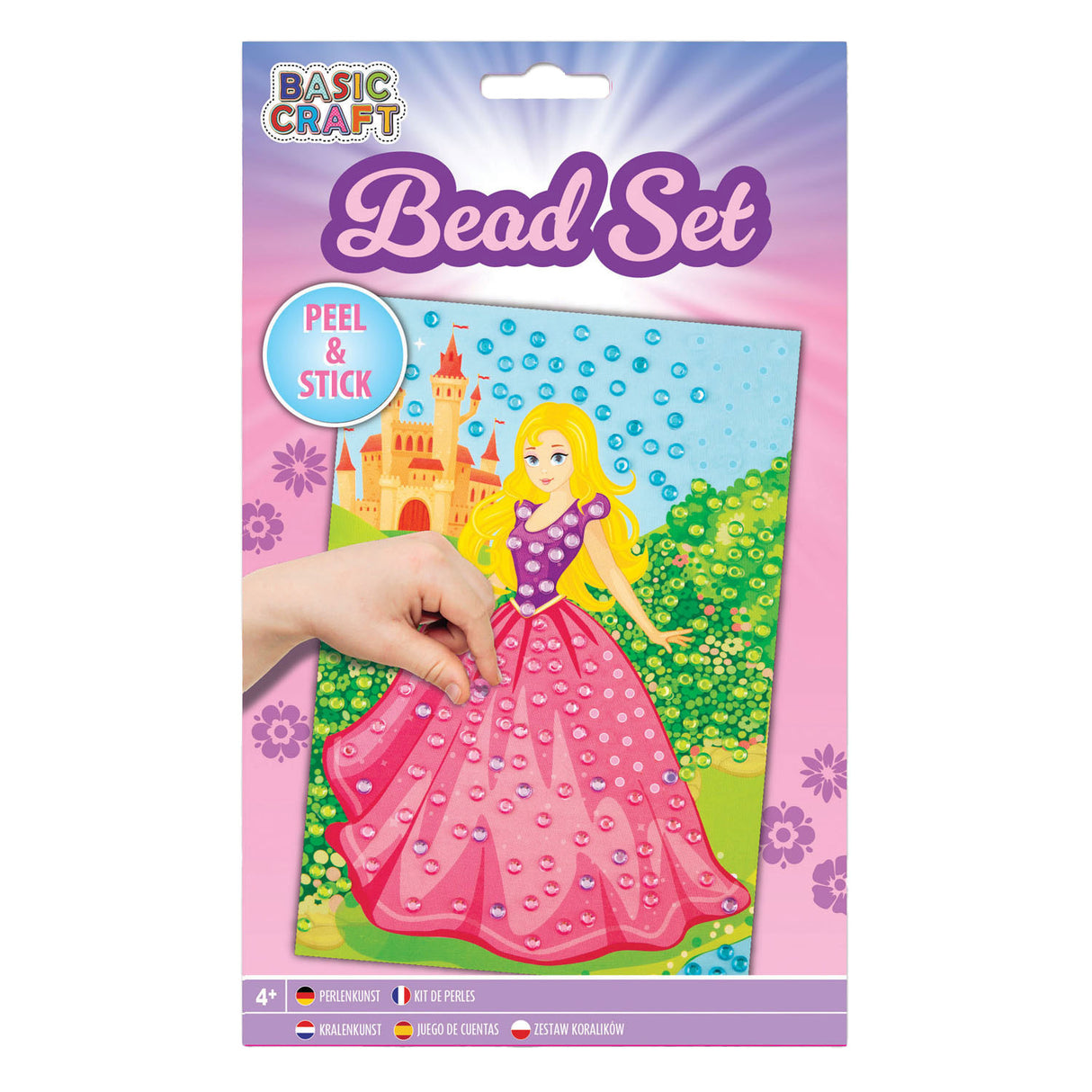 Creative craft group sticker kralenkunst - prinses