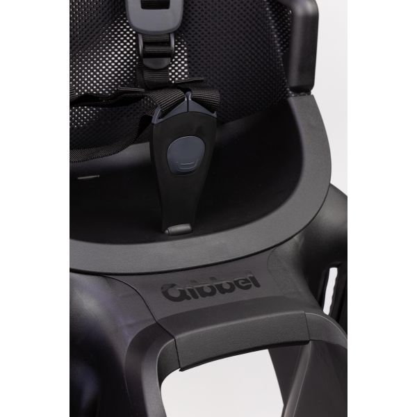 Widek b.v. qibbel air q972 midnight black achterzitje dragerbevestiging