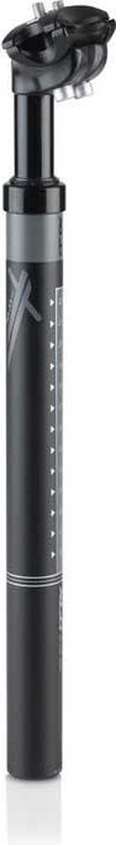 Xlc sp-s05 zadelpen - pro - verend - 27.2x350mm - aluminium - zwart
