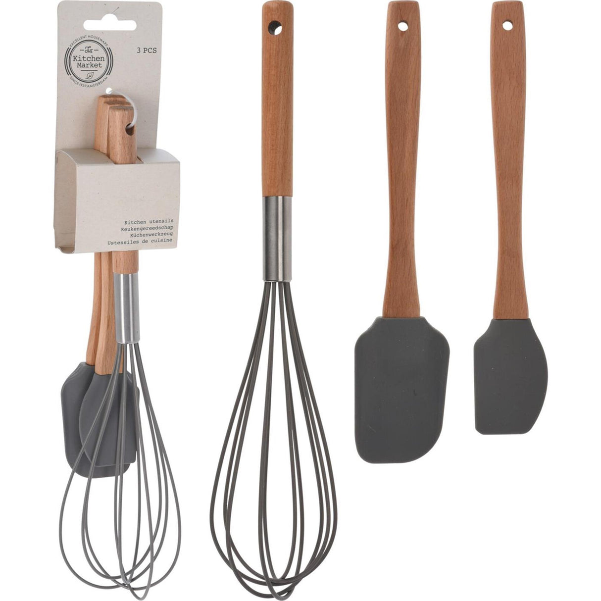 Excellent houseware keukenhulpset 3-delig