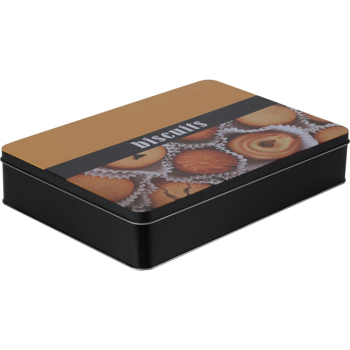 Voorraadblik koekjes 26x19x5cm