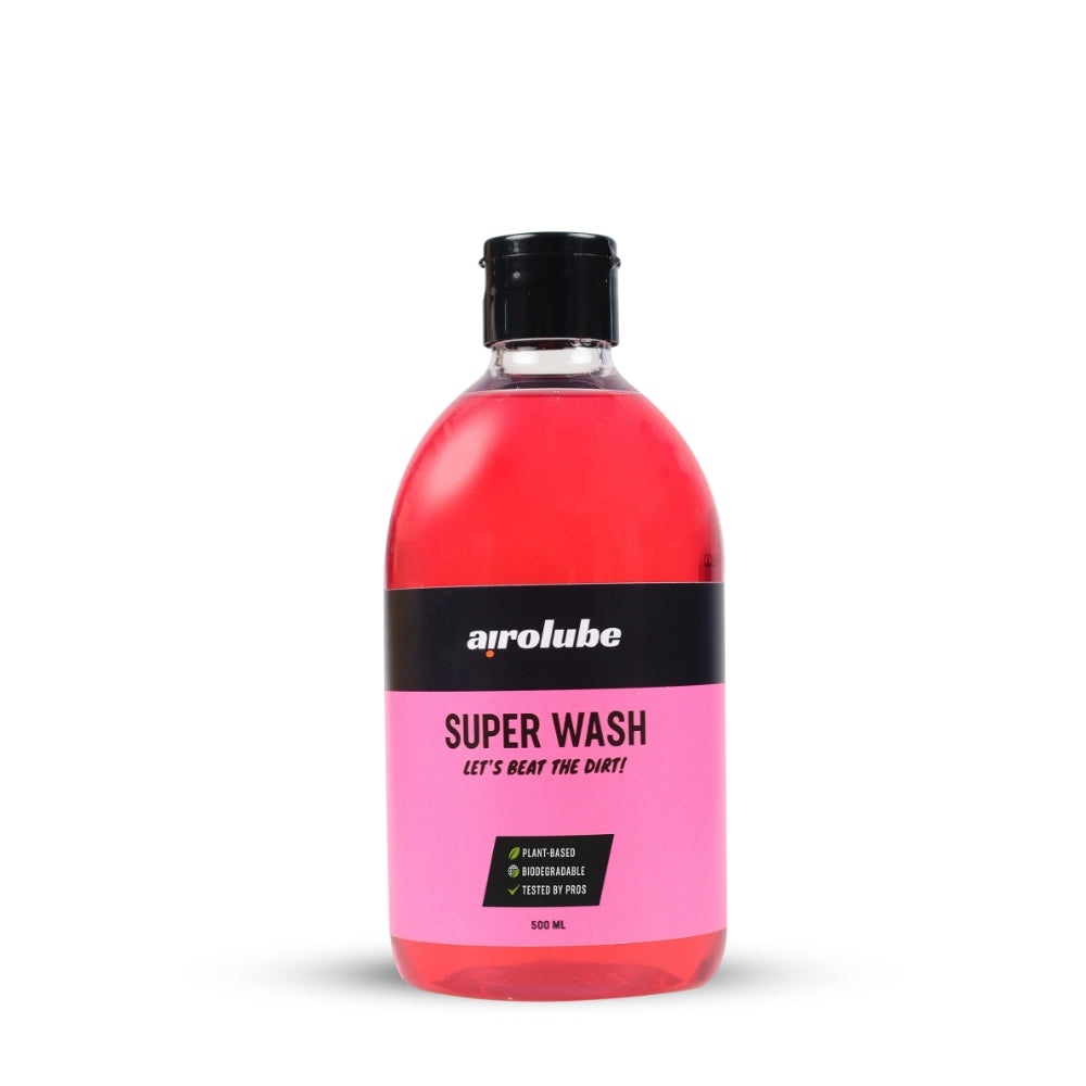 Superwash fiets-autoshampoo 500 ml rood