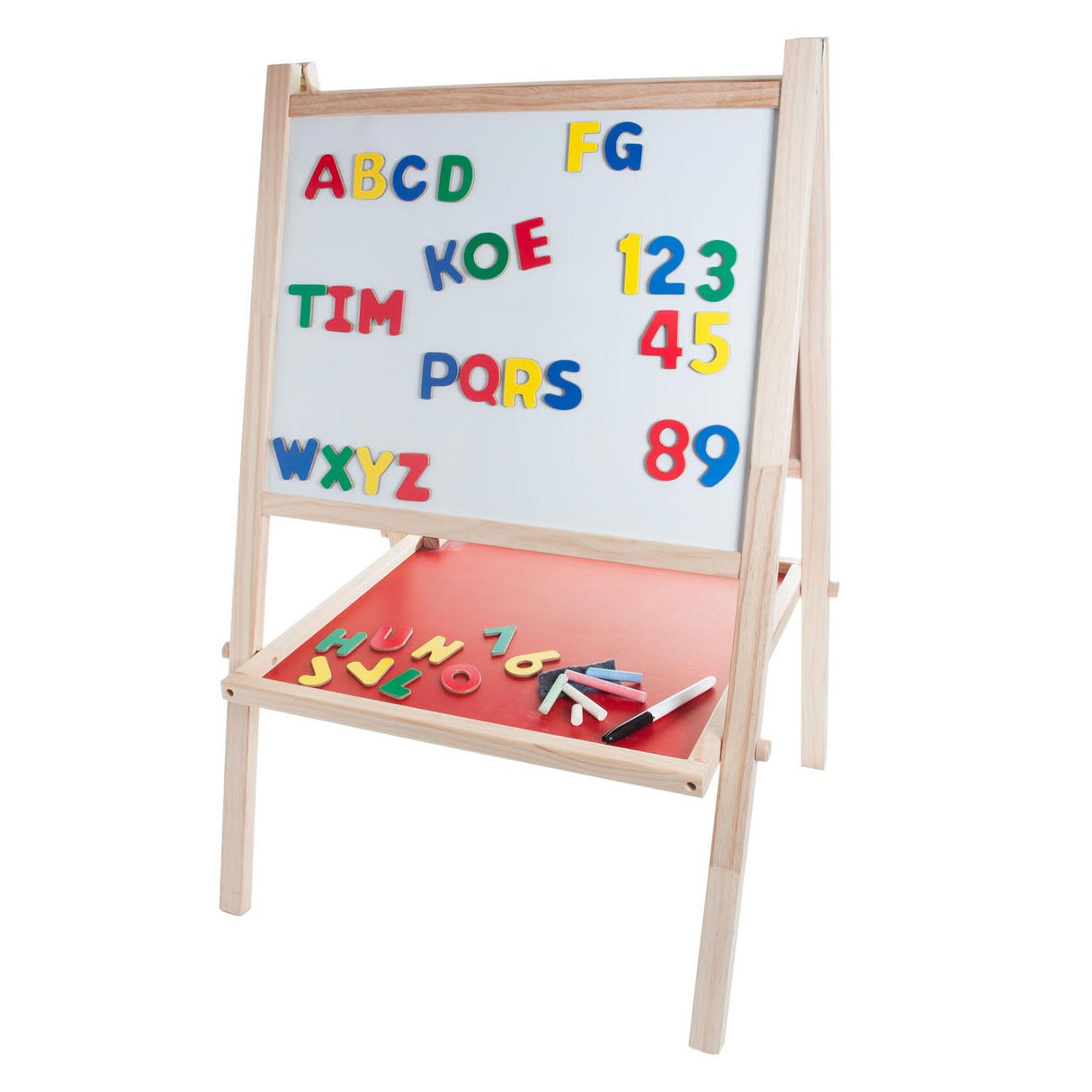 School- en whitebord hout