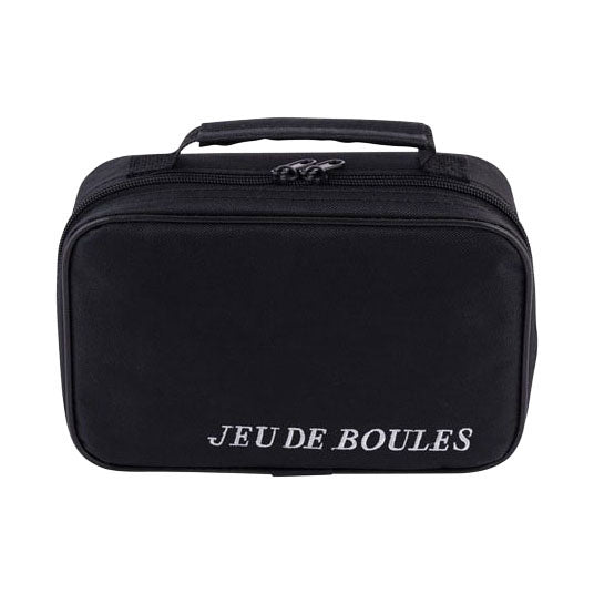 Jeu de boules set in tas