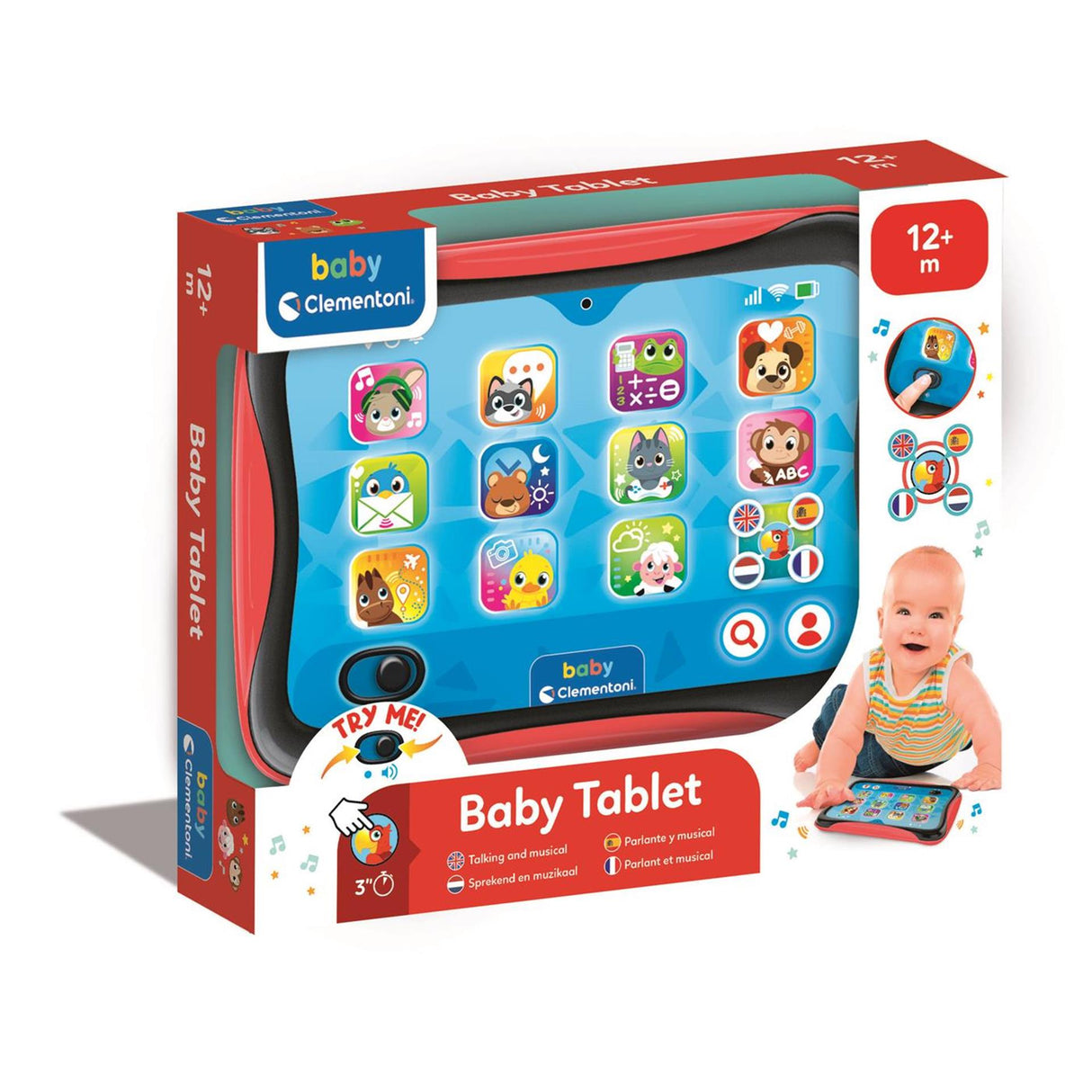 Clementoni baby sprekende en muzikale tablet
