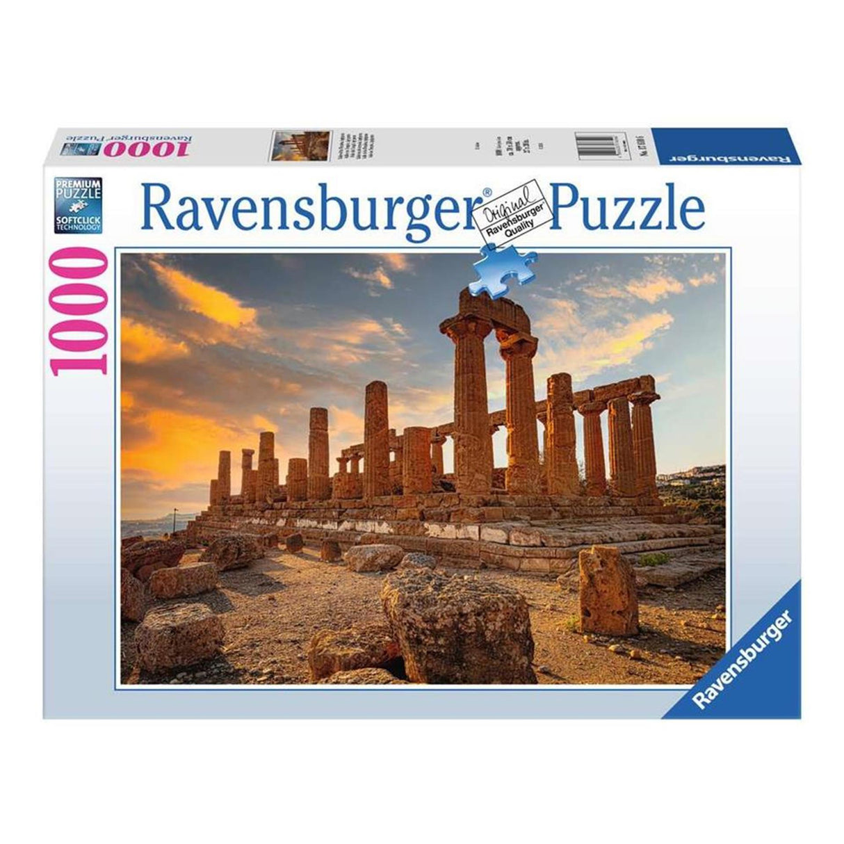 Ravensburger legpuzzel italian landscapes sicily 1, 1000st.