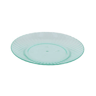 Bord kunststof 20 cm doorsnee 2 assorti kleur | 6 stuks