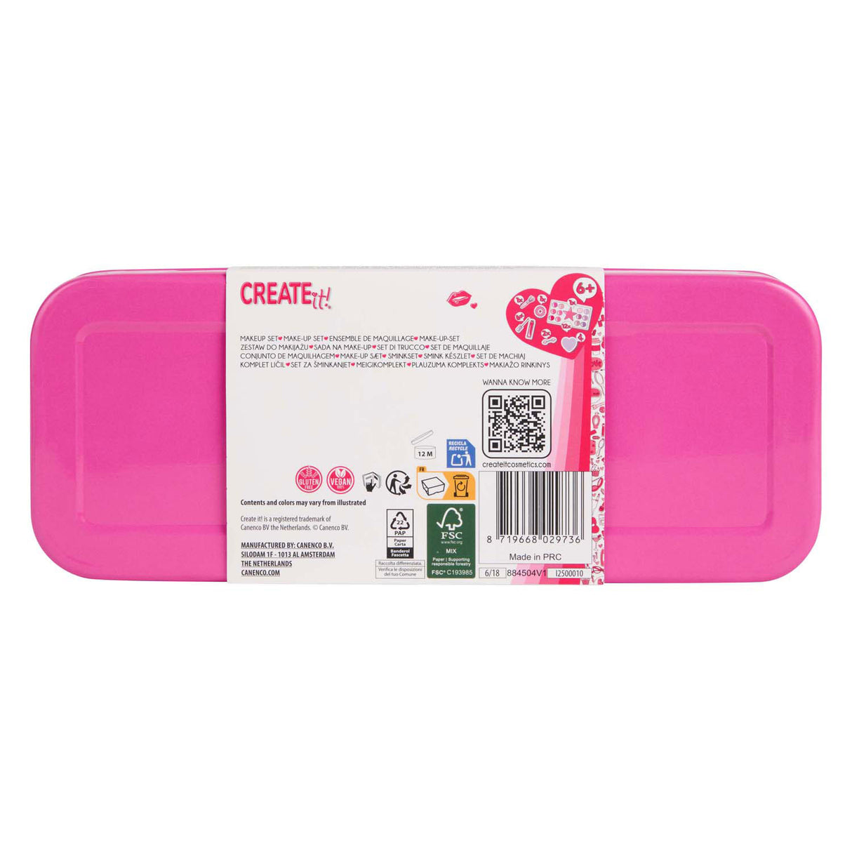Create it! 3-laags make-up blik