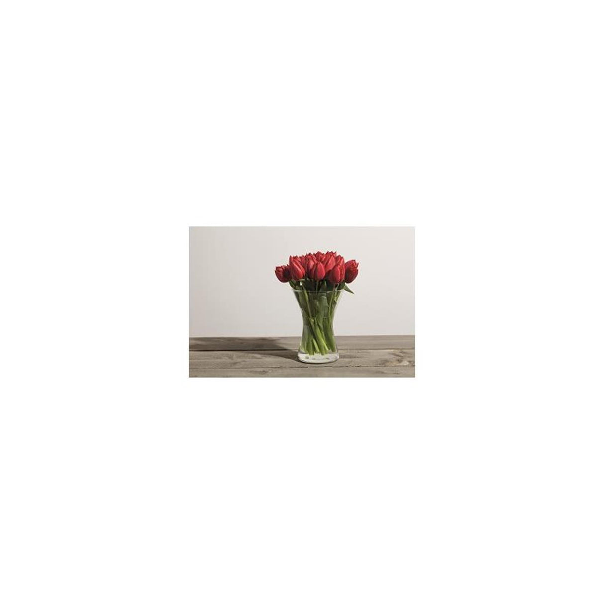 B-living vaas glas essentials x-shape ø14xh20cm