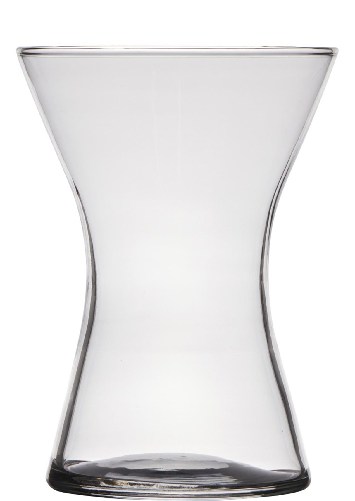 B-living vaas glas essentials x-shape ø14xh20cm