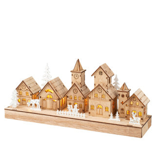 Led scenery triplex steady binnenl.8cm x w.30cm x h.13.5cm