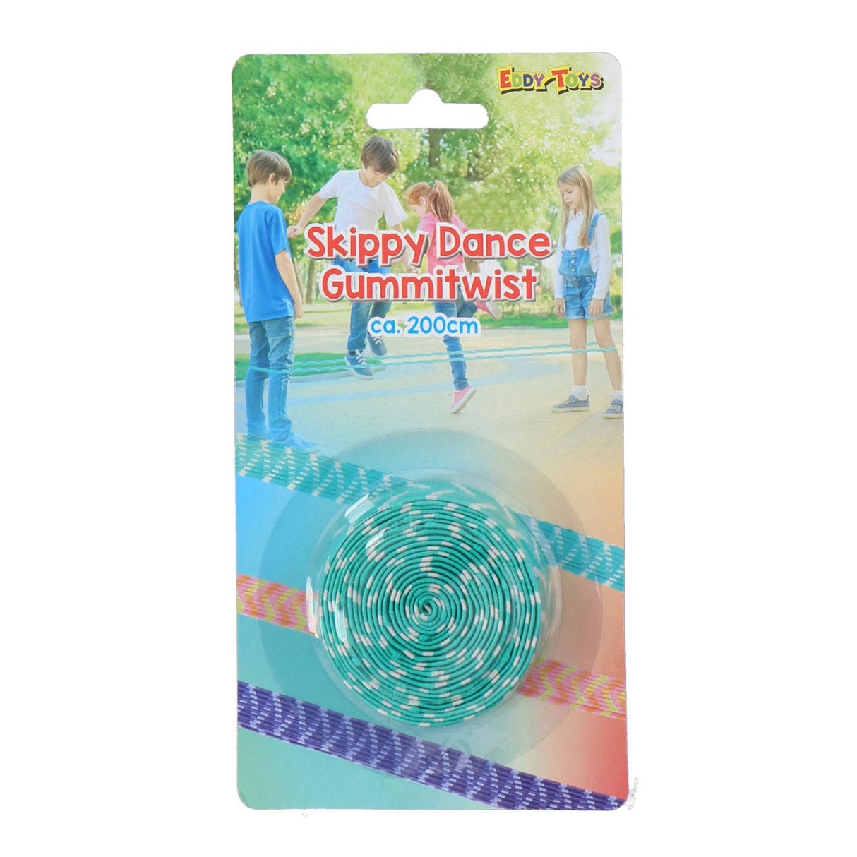 Eddy toys springelastiek, 200cm