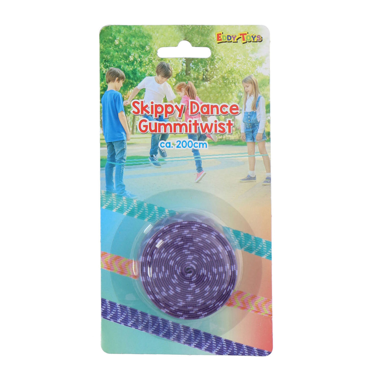 Eddy toys springelastiek, 200cm