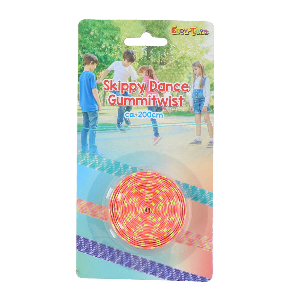 Eddy toys springelastiek, 200cm