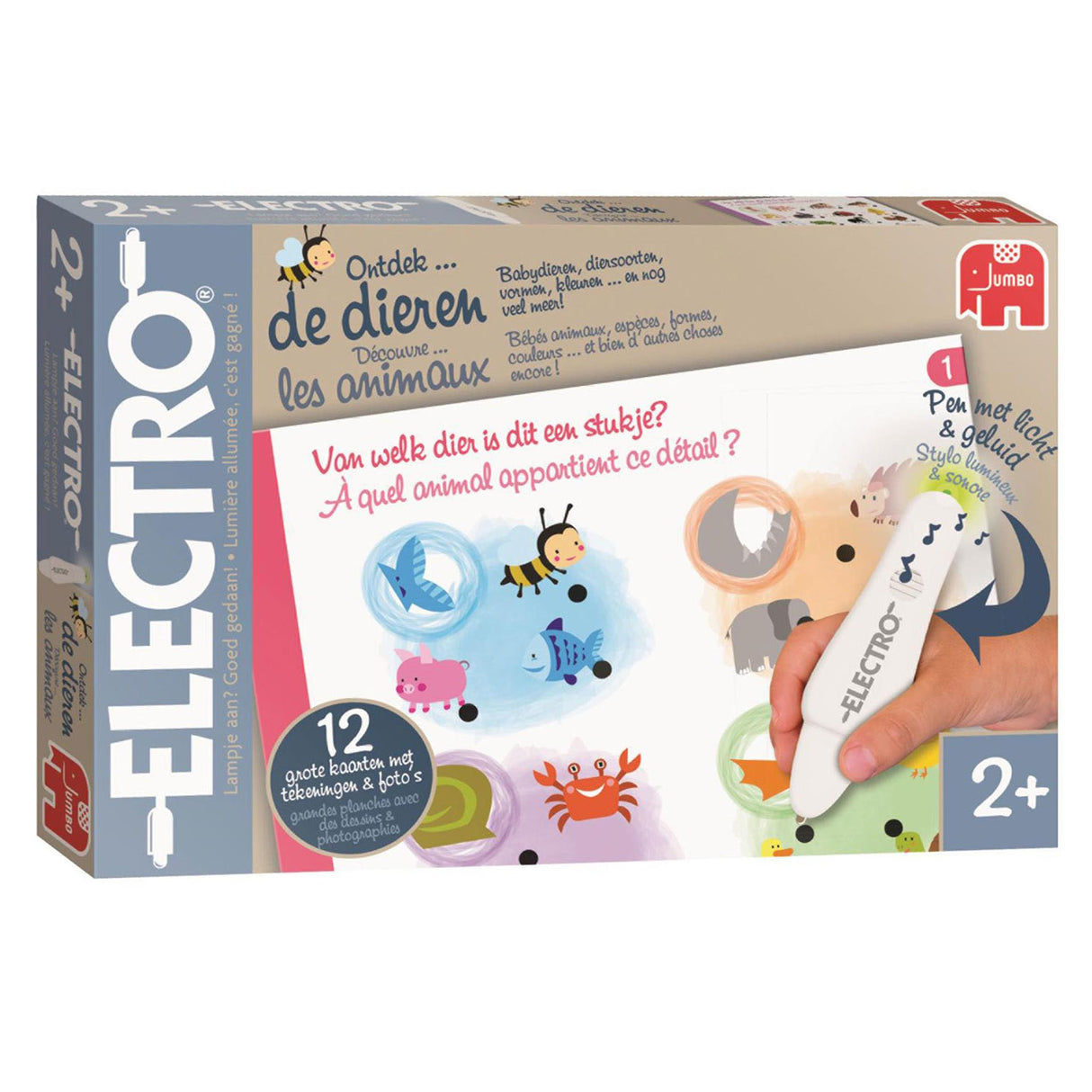 Jumbo electro wonderpen ontdek de dieren