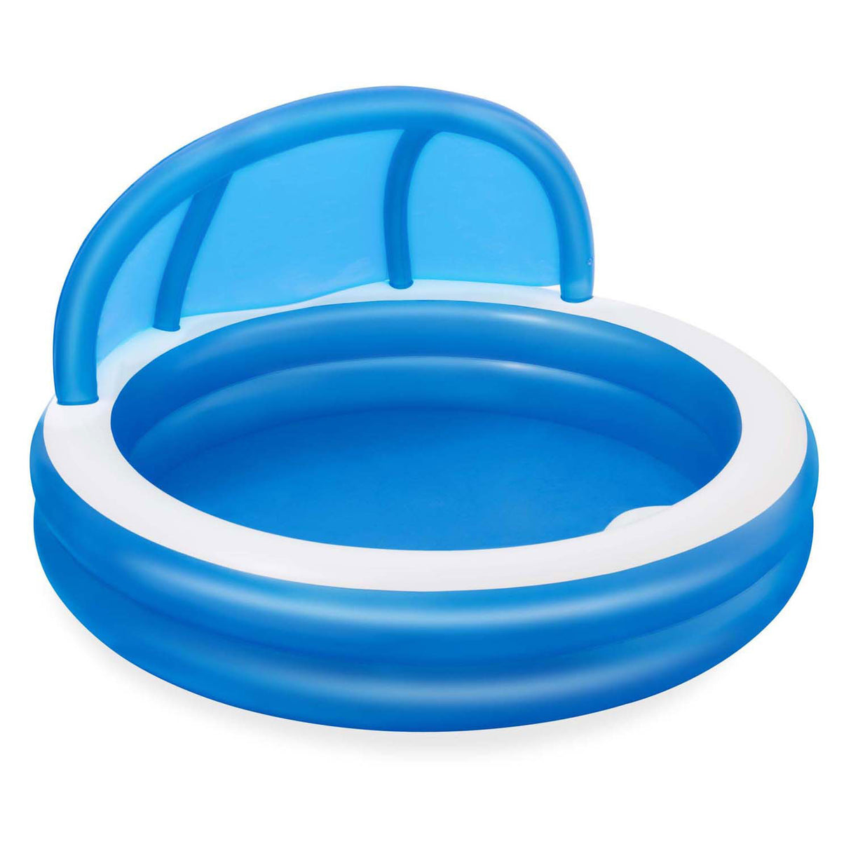 Bestway familiebad rond summer days met uv zonnescherm, 241cm