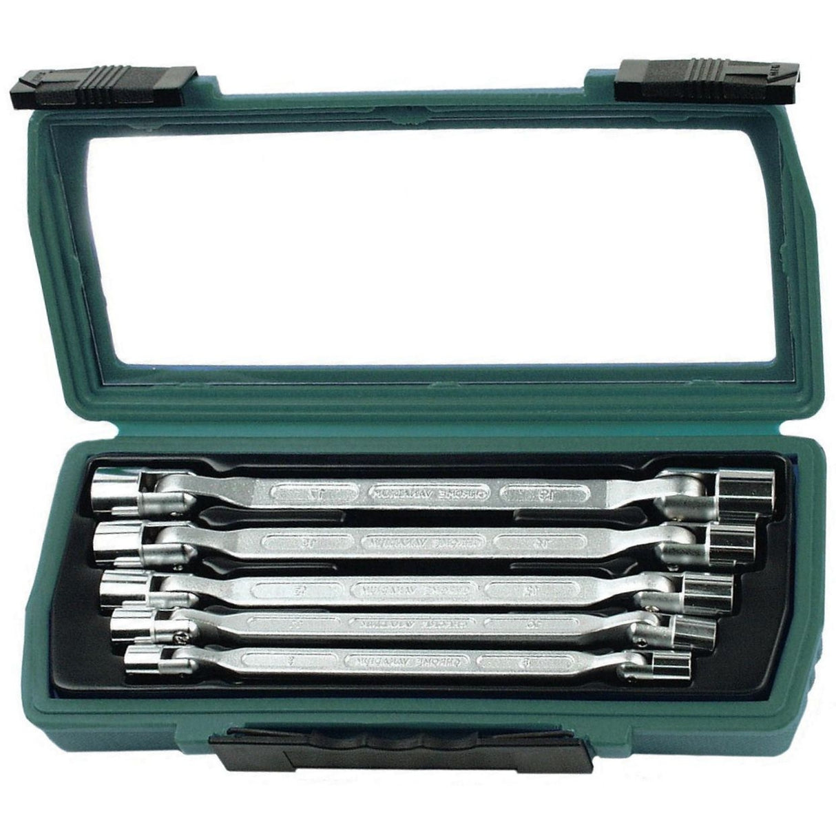 Brüder mannesmann kniesleutelset 5 dlg in koffer (hobby) - 19821