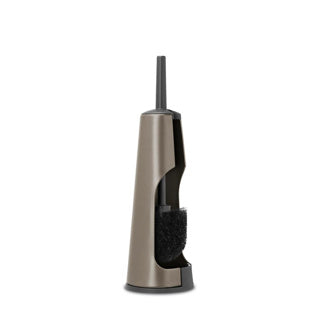 Brabantia toiletborstel renew met houder platinum
