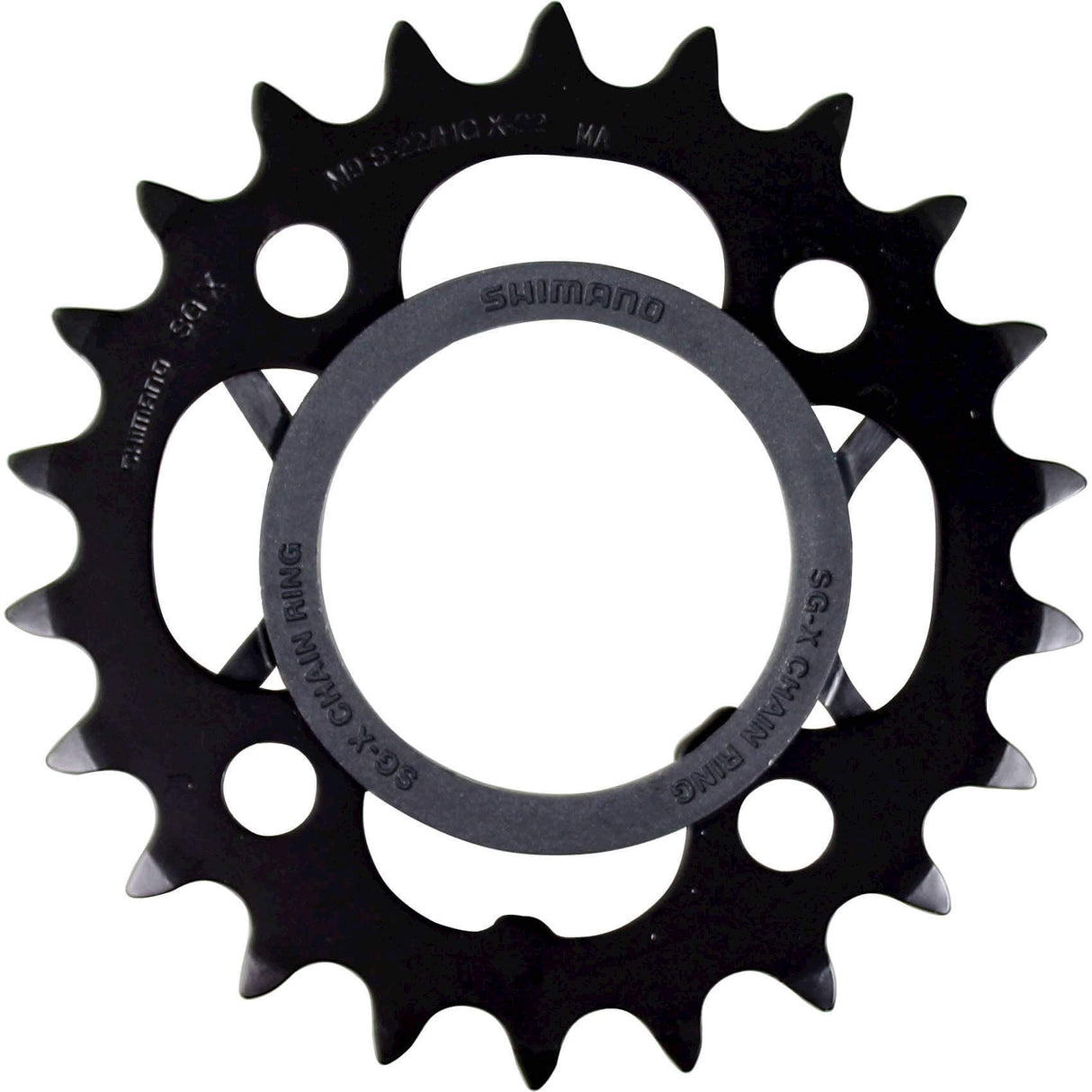 Shimano kettingblad 22t FC-M391 zwart