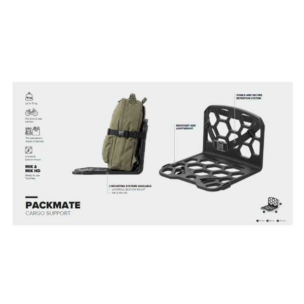 Polisport bagagedrager packmate