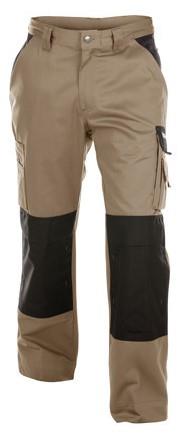 Dassy broek boston p k 245gr khaki zwart 48
