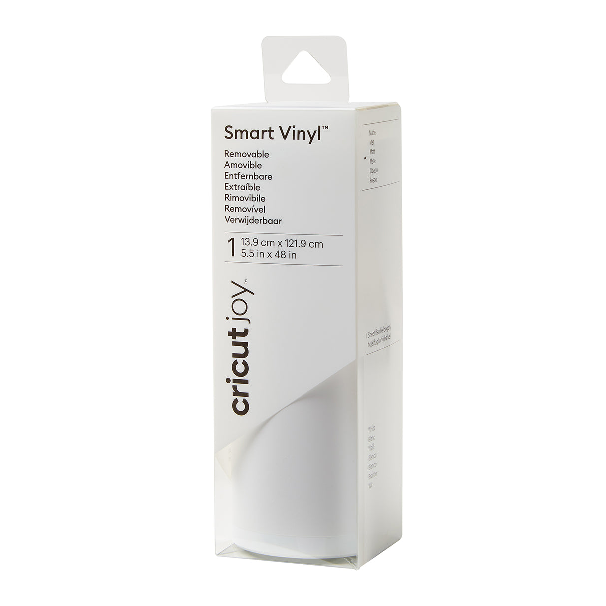 Cricut joy • smart vinyl verwijderbaar wit
