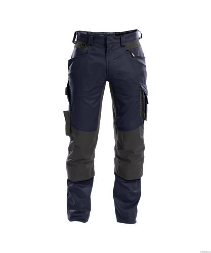 Dassy broek dynax nachtblauw antraciet 62