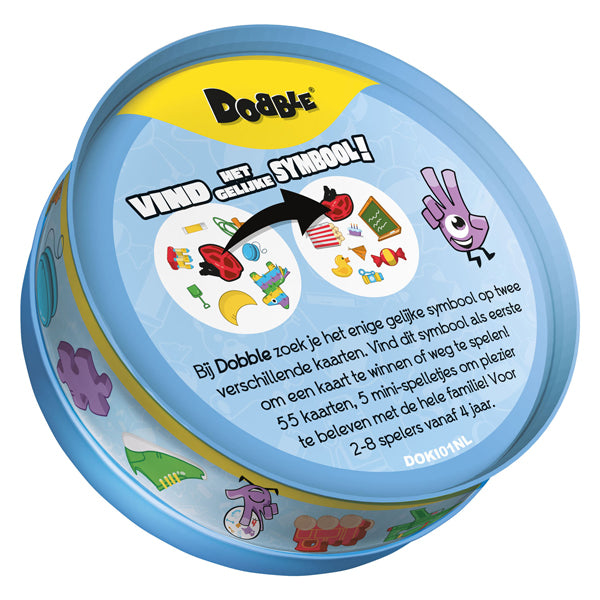 Asmodee zygomatic dobble kids kaartspel - snel spel met dieren voor kinderen