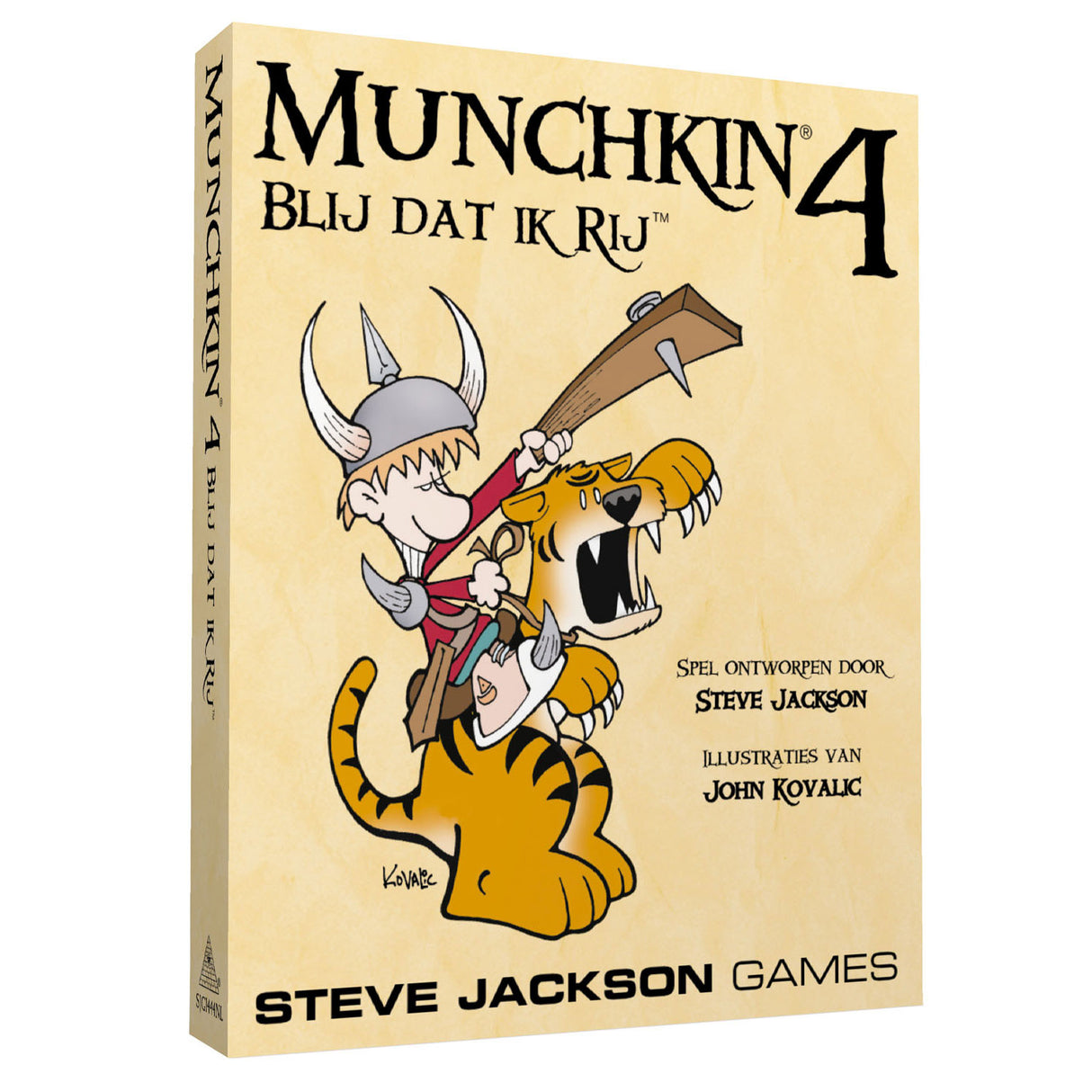 Asmodee munchkin 4 - blij dat ik rij kaartspel