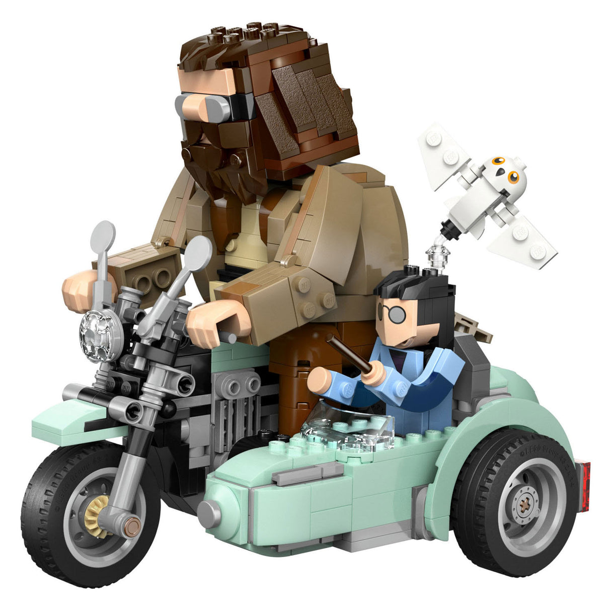 Lego harry potter 76443 hagrid en harry's rit op de motor