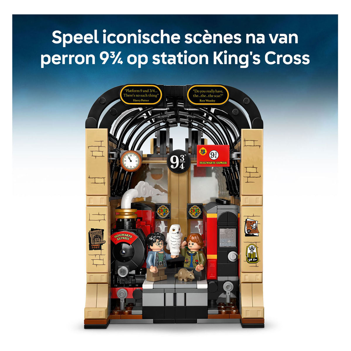 Lego harry potter boekensteun: de zweinstein express bouwpakket - 76450
