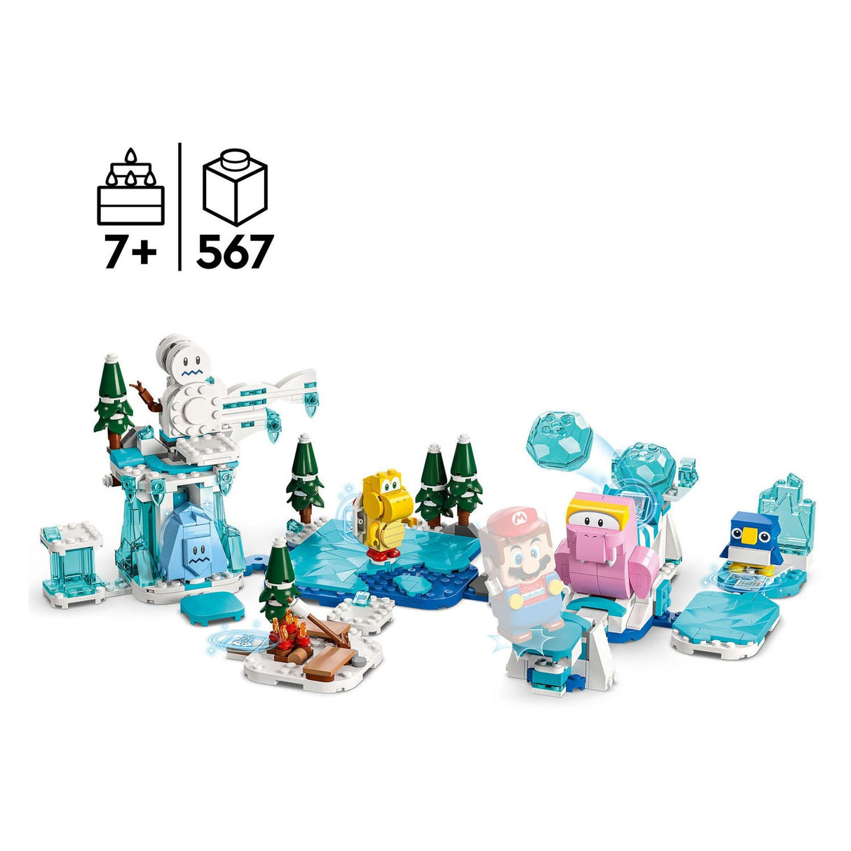 Lego LEGO Super Mario 71417 Uitbreidingsset: Fliprus Sneeuwavontuur