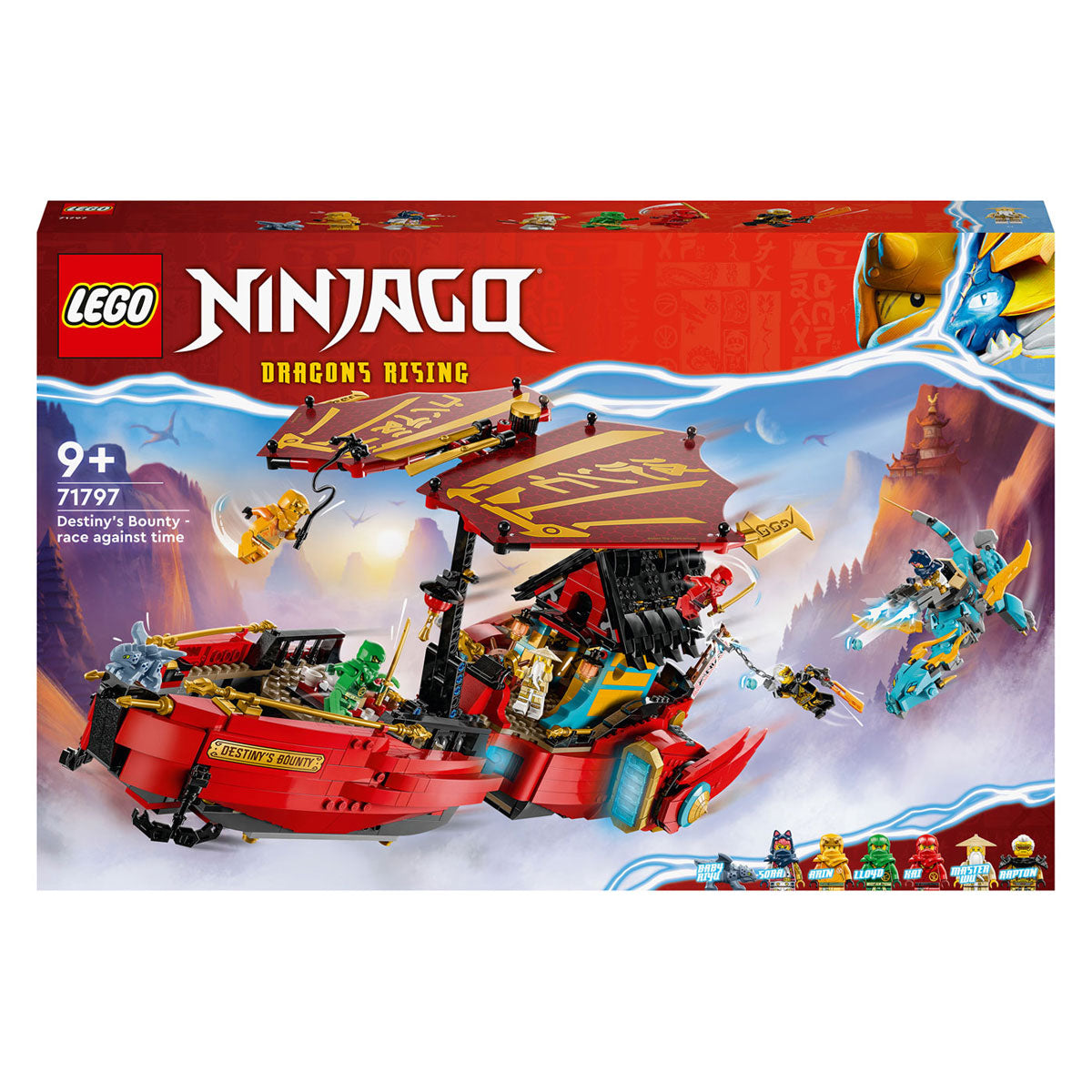 Lego LEGO Ninjago 71797 Destiny's Bounty - Race Tegen De Klok