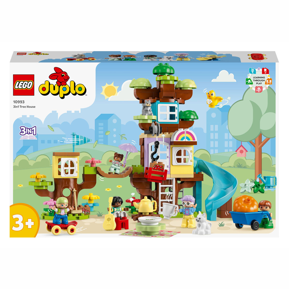Lego duplo 3in1 boomhut peuterspeelgoed set - 10993