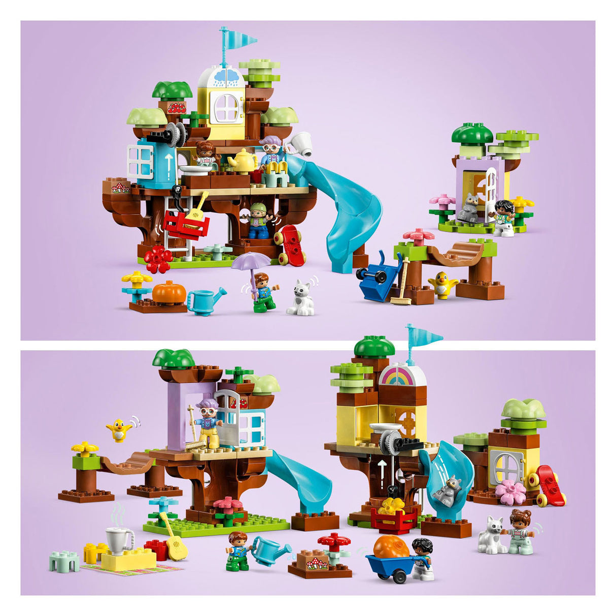 Lego duplo 3in1 boomhut peuterspeelgoed set - 10993