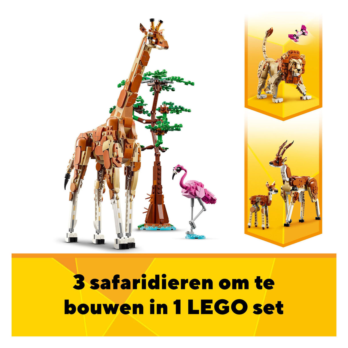 Lego creator 3in1 safaridieren - 31150