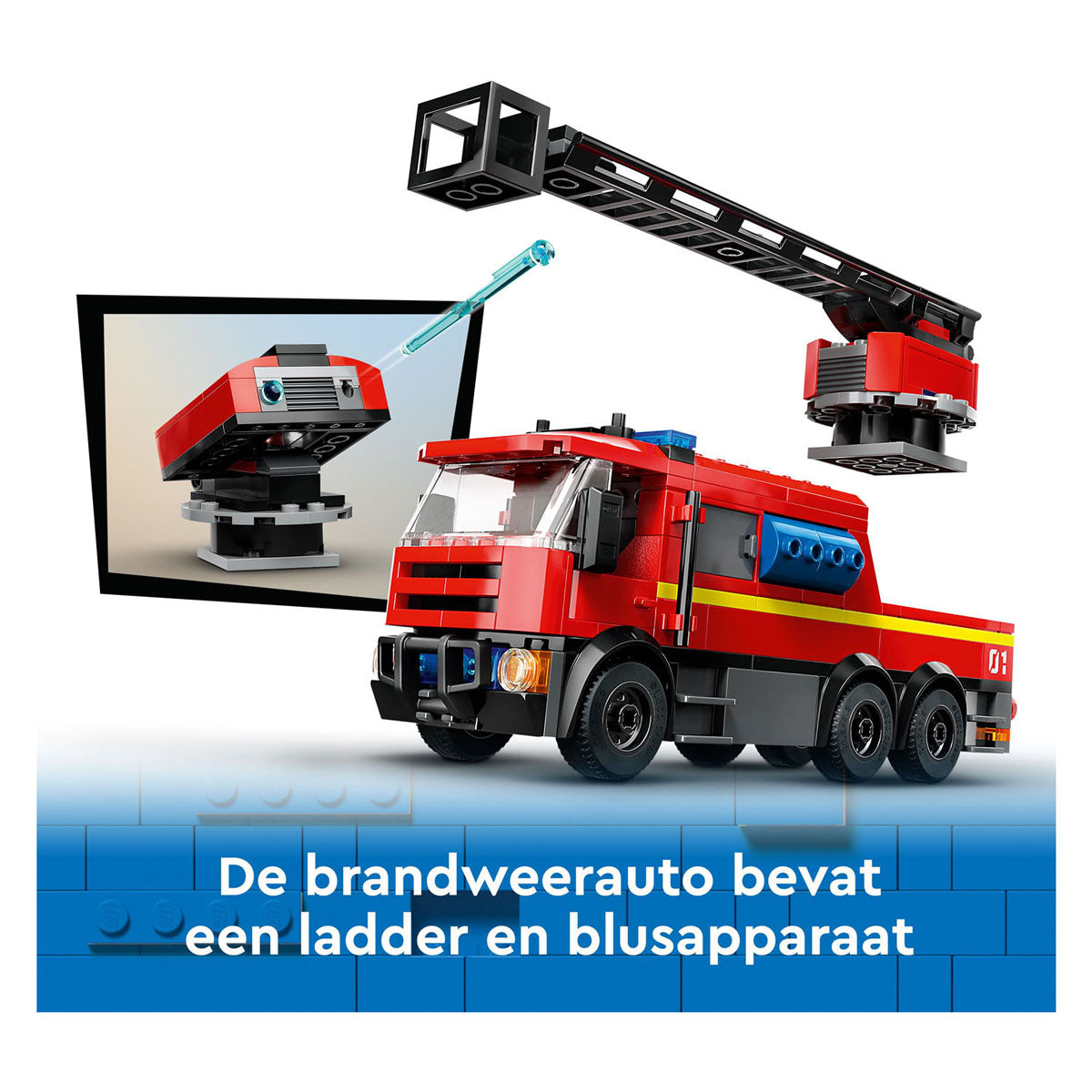 Lego city brandweerkazerne en brandweerauto - 60414