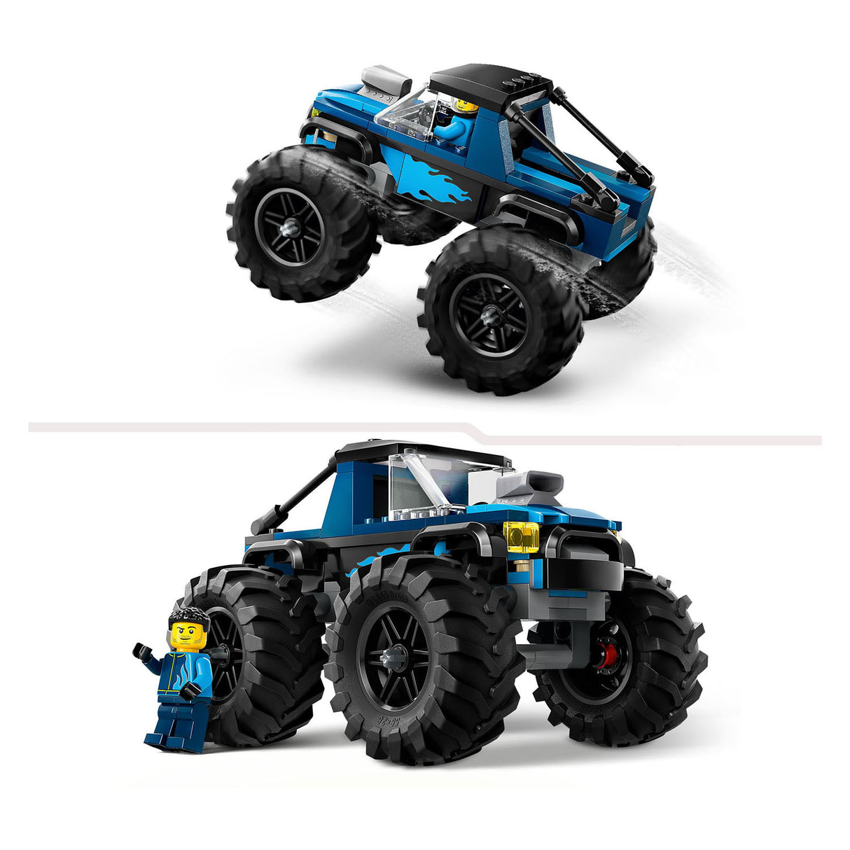Lego city blauwe monstertruck - 60402