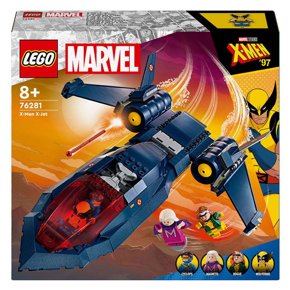 Lego super heroes 76281 x-men x-jet