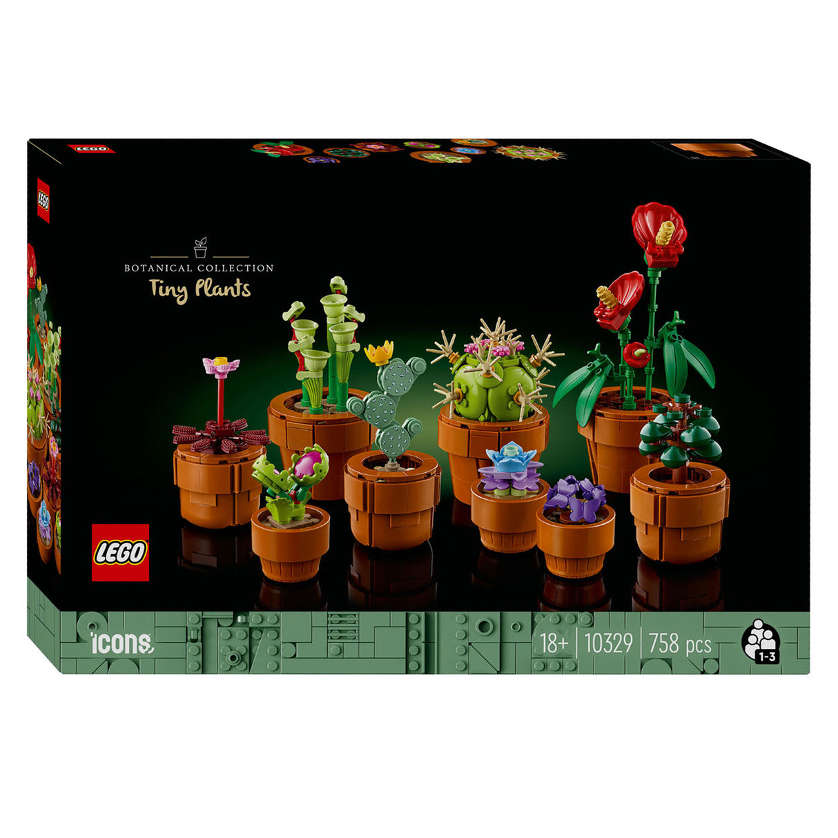 Lego icons miniplantjes - botanical collection - 10329