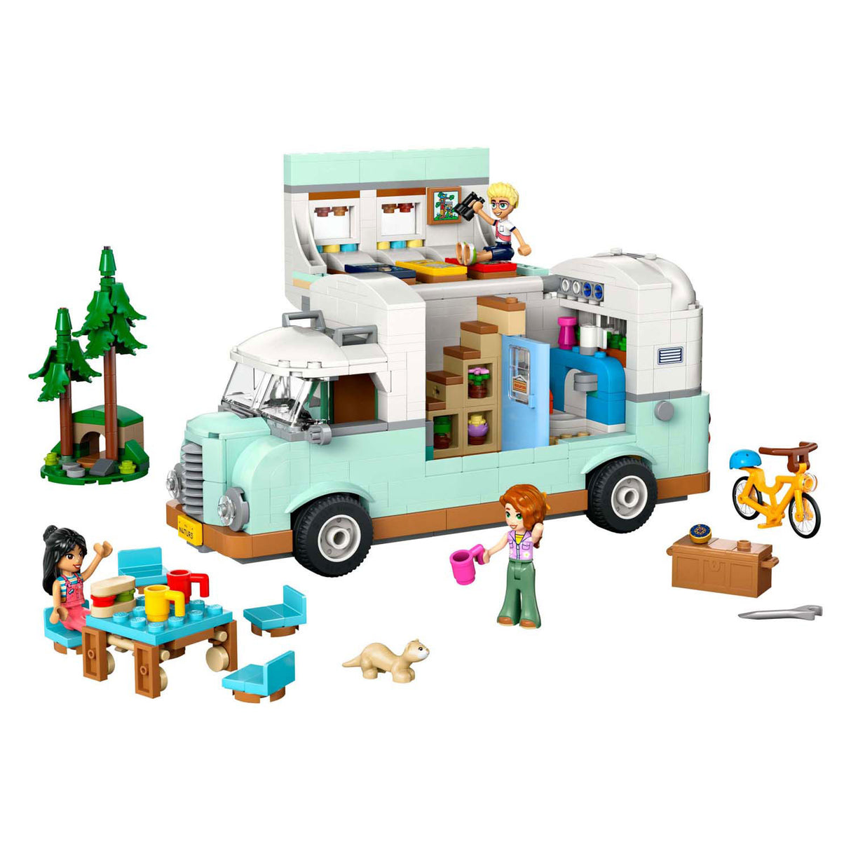 Lego friends camperavontuur met vrienden - 42663