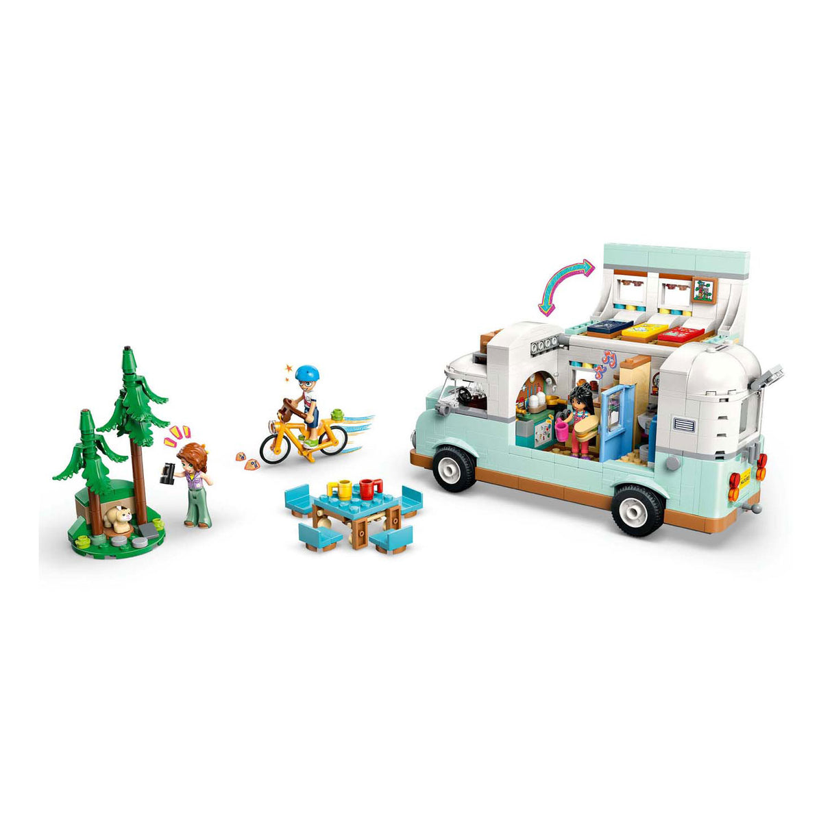 Lego friends camperavontuur met vrienden - 42663