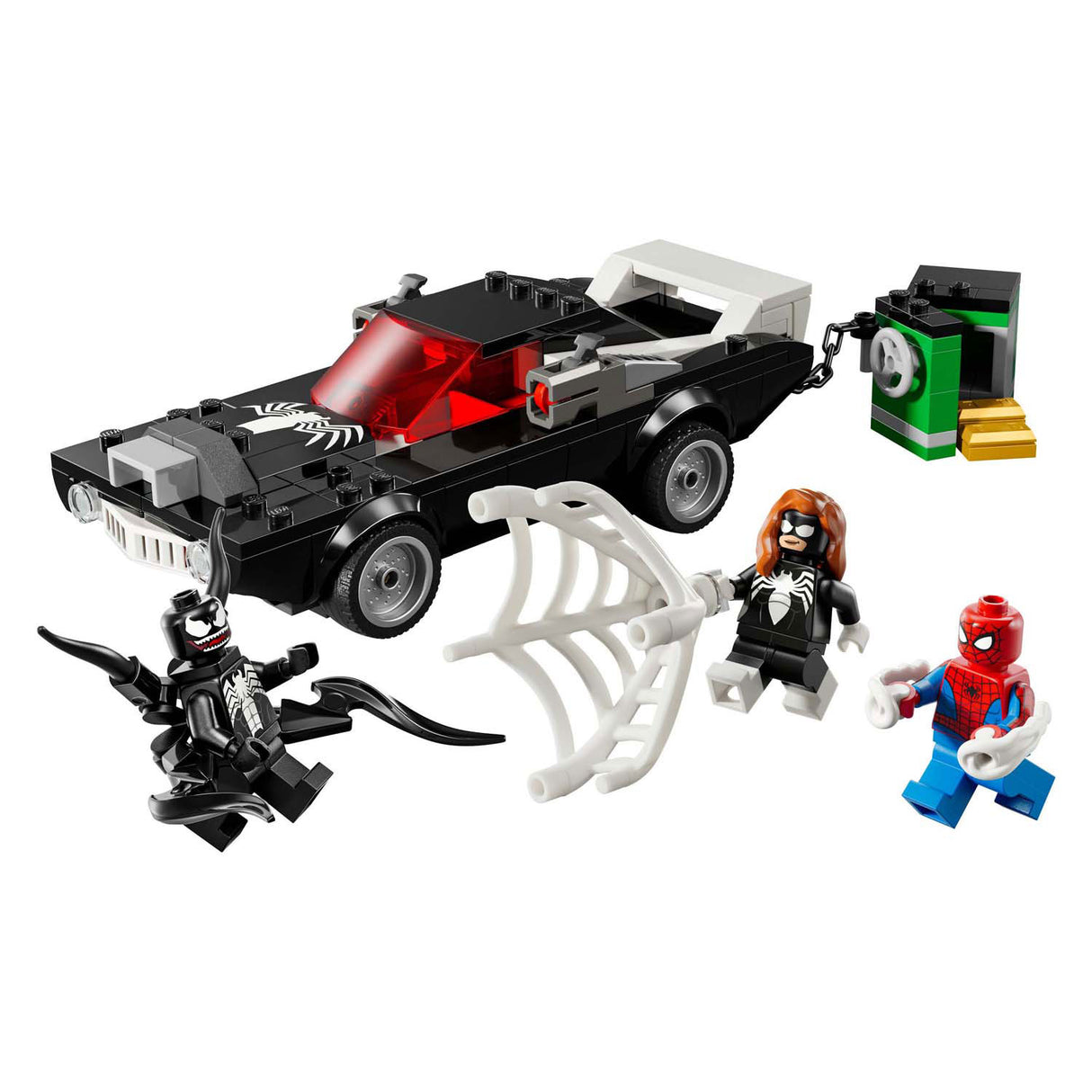 Lego ® marvel spider-man vs. venoms klassieke auto - 76309
