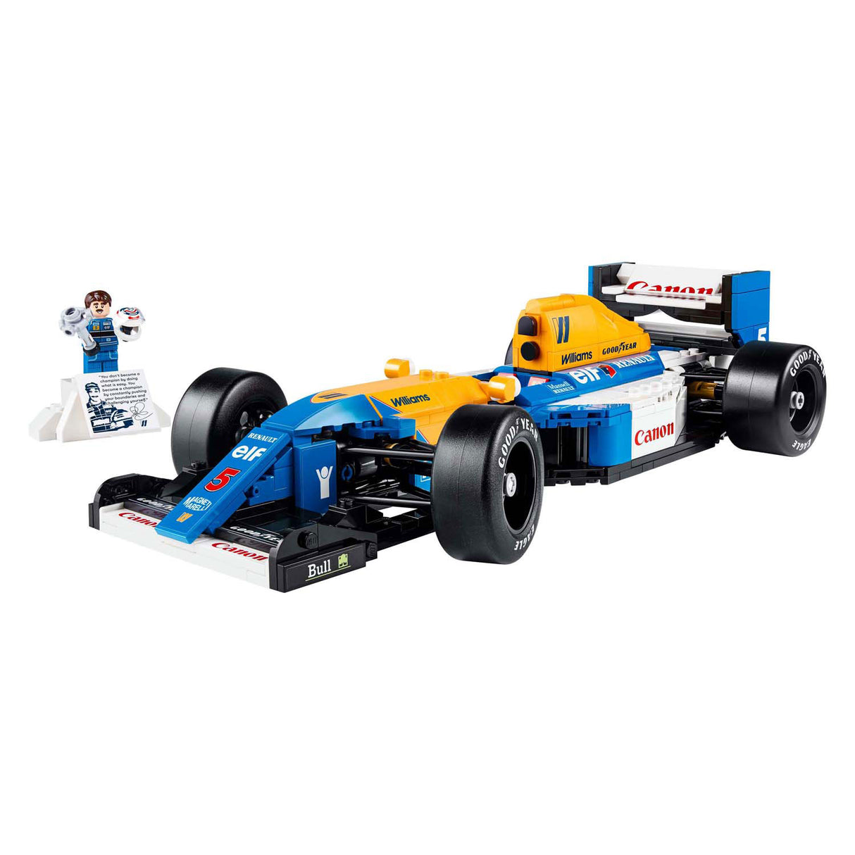 Lego icons williams racing fw14b en nigel mansell formule 1 auto - 10353