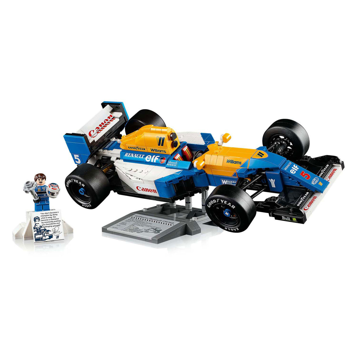 Lego icons williams racing fw14b en nigel mansell formule 1 auto - 10353