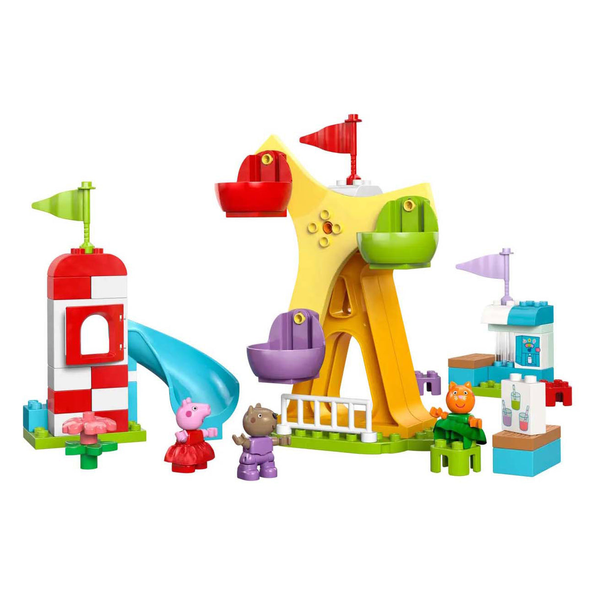 Lego ® duplo® peppa big kermis - speelgoed voor peuters - 10453