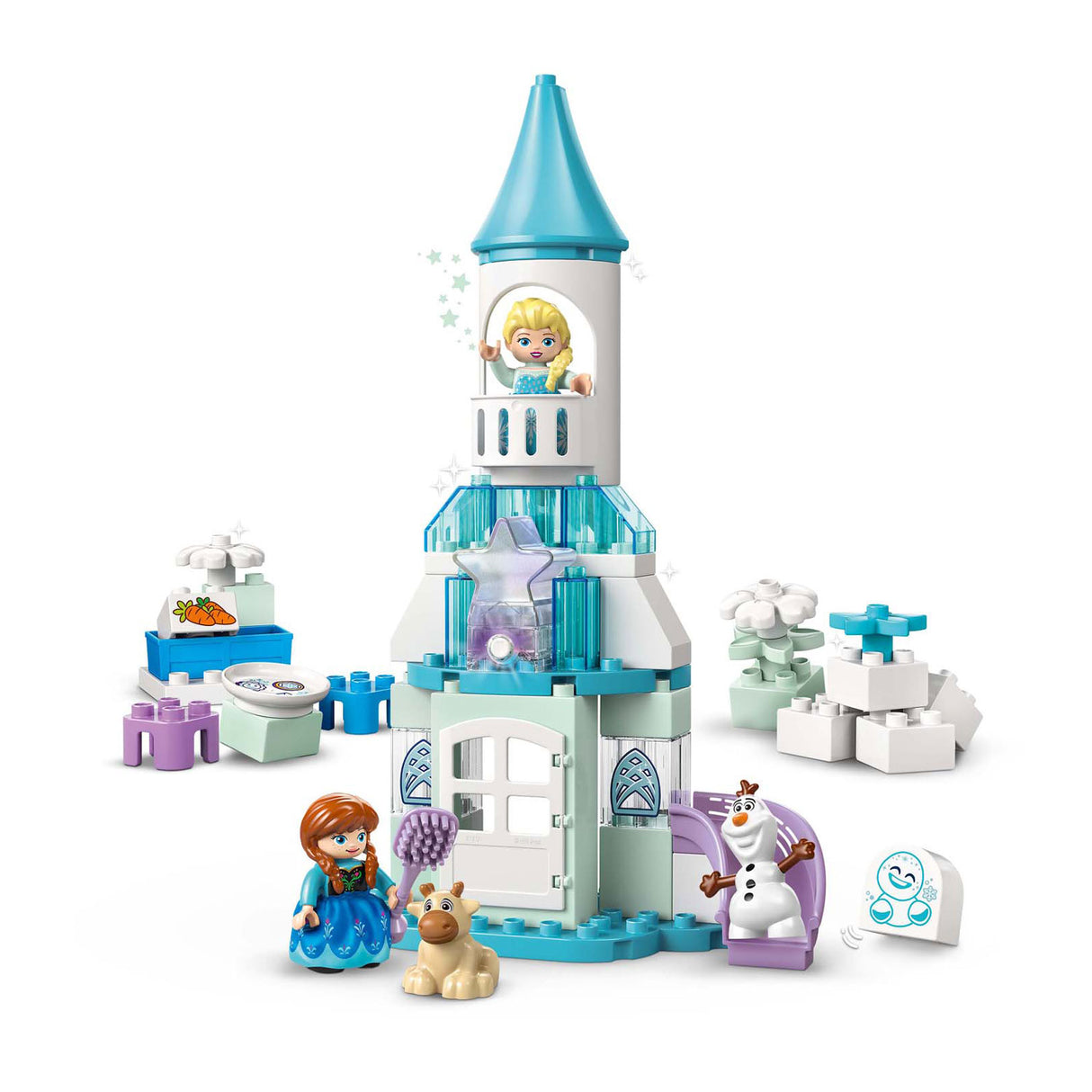 Lego duplo ǀ disney anna en elsa's frozen kasteelfeest set - 10455