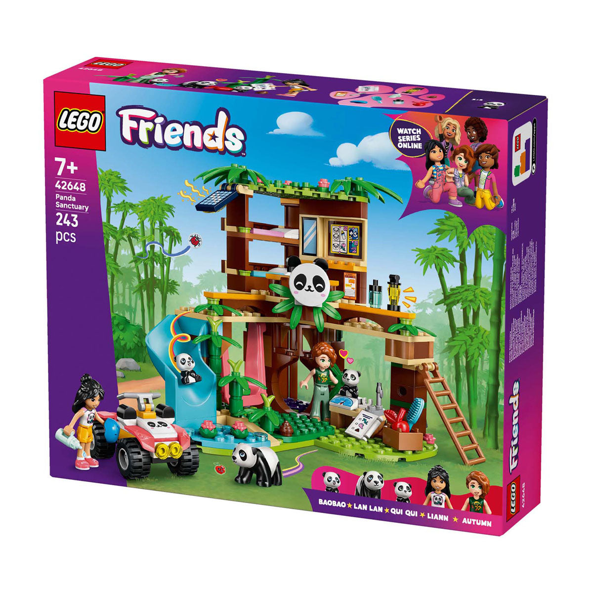 Lego ® friends de pandaopvang, bouwset, speelgoed - 42648